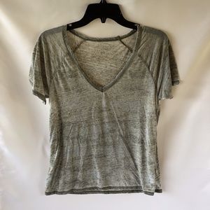 Faded camo v-neck t-shirt